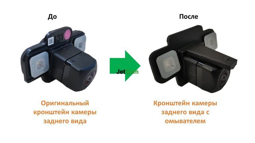 Омыватель камеры заднего вида JetCam для Toyota Rav4 2019-2022 WT1011900-0 фото