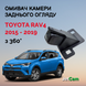Омыватель камеры заднего вида JetCam для Toyota RAV4 2015 - 2019 (с системой кругового обзора) WT1041519-2 фото 1